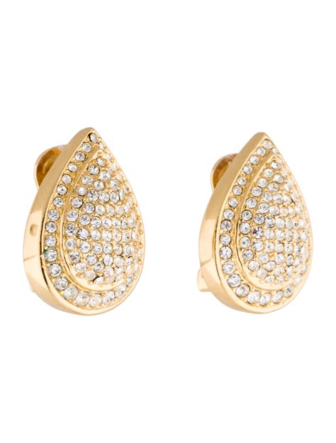 christian dior ohrringe|dior clip on earrings.